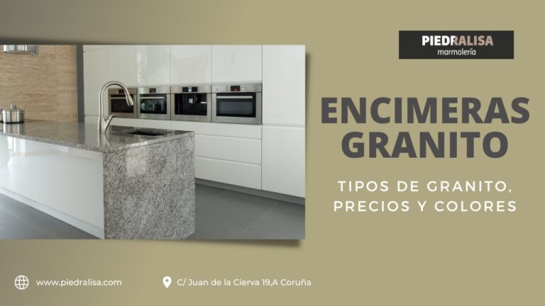 Guía de encimeras de granito: ventajas y cuidados